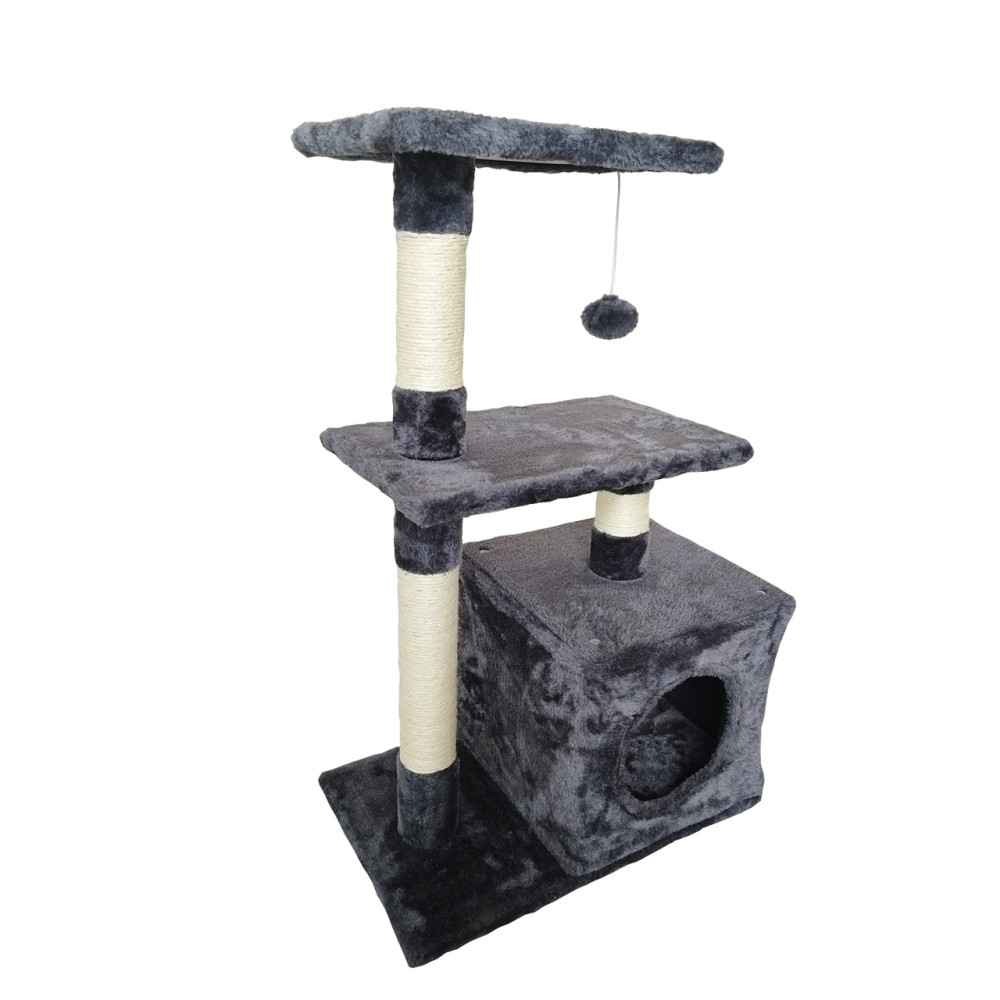 Кігтеточка, будиночок, дряпка для кішок Avko CatTree 1053 Grey