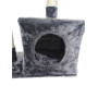 Кігтеточка, будиночок, дряпка для кішок Avko CatTree 1053 Grey