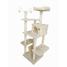 Когтеточка, домик, дряпка для кошек Avko CatTree 1063 Beige