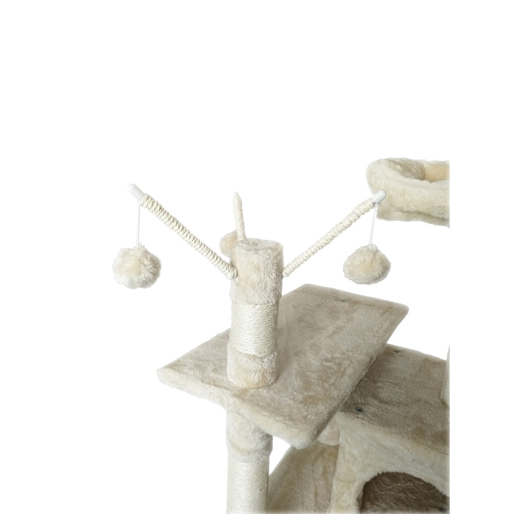 Когтеточка, домик, дряпка для кошек Avko CatTree 1063 Beige