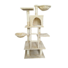 Когтеточка, домики, дряпка для кошек Avko CatTree 1323 Beige