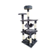 Когтеточка, домик, дряпка для кошек Avko CatTree 1222 Grey