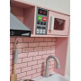 Детская деревянная кухня AVKO Модена Pink, звуковые и световые эффекты
