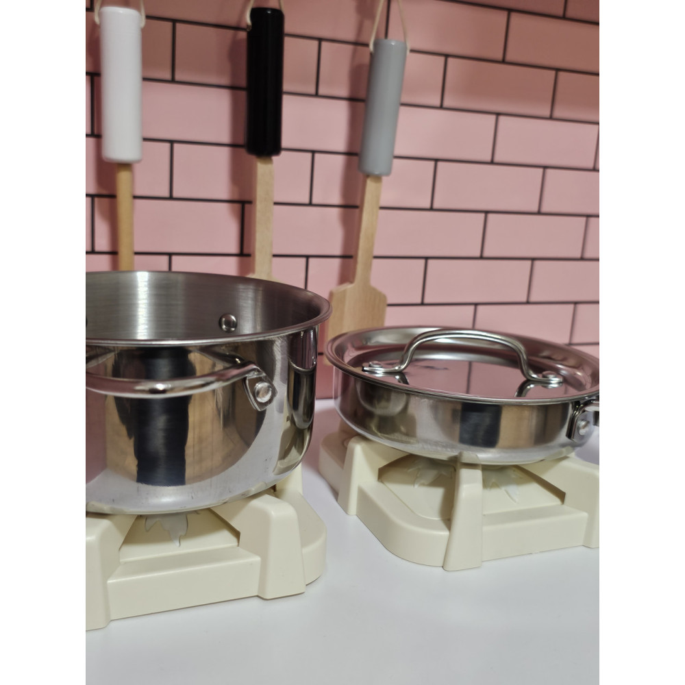 Детская деревянная кухня AVKO Модена Pink, звуковые и световые эффекты