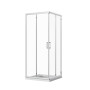 Скляна душова кабіна AVKO Glass  RDR06, 190х90х90 Chrome