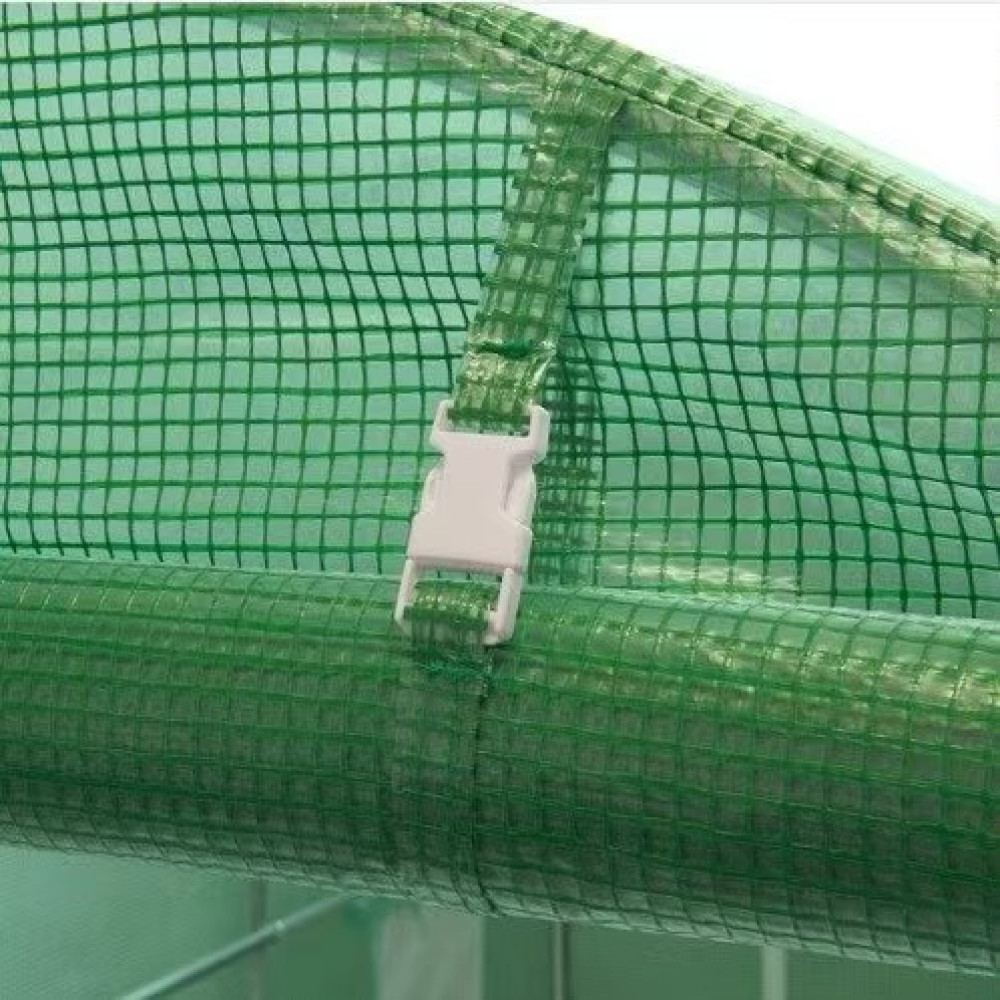 Усиленная теплица парник для огорода и сада с окнами Avko Garden 10м2 = 400*250*200