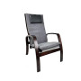 Кресло для отдыха с подставкой Avko ARC011 Walnut Grey