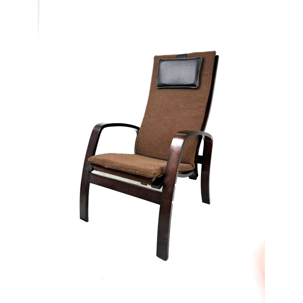 Кресло для отдыха с подставкой Avko ARC012 Walnut Latte