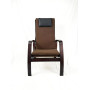 Кресло для отдыха с подставкой Avko ARC012 Walnut Latte