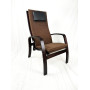 Кресло для отдыха с подставкой Avko ARC012 Walnut Latte
