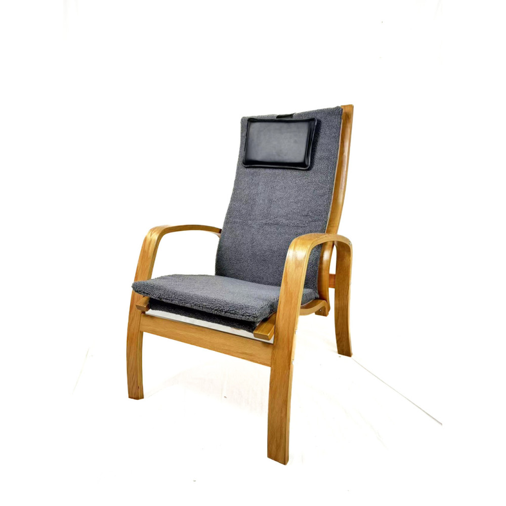 Кресло для отдыха с подставкой Avko ARC011 Natural Grey