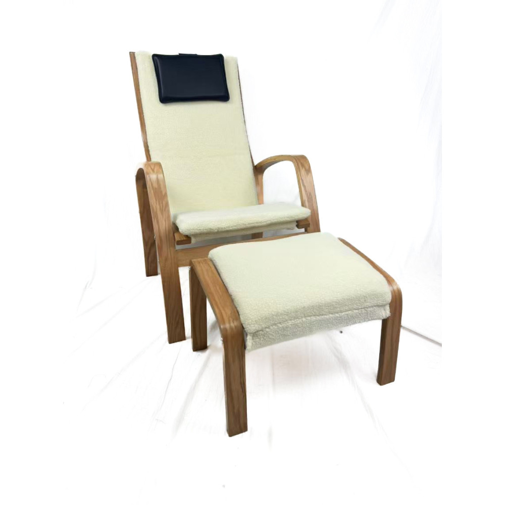 Кресло для отдыха с подставкой Avko ARC013 Natural Beige