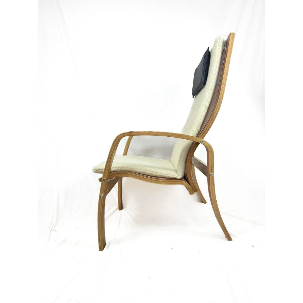 Кресло для отдыха с подставкой Avko ARC013 Natural Beige