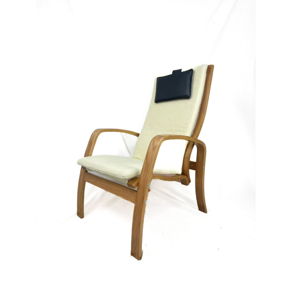 Кресло для отдыха с подставкой Avko ARC013 Natural Beige