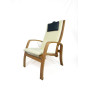 Кресло для отдыха с подставкой Avko ARC013 Natural Beige