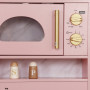 Детская кухня деревянная игровая AVKO Равенна Pink, звуковые и световые эффекты