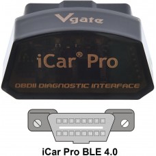 Автосканер Vgate iCar Pro Bluetooth 4.0 OBD2 для iOS/Android, автомобільний зчитувач кодів