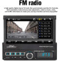 АвтоМагнитола LUOAN (Pioneer) 7110S с выдвижным экраном + Камера заднего вида
