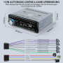 Автомагнітола CENXINY D1901 с DVD-CD-плеєром,1 DIN, MP3-плеєр/FM-радіо, Android и iOS