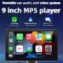 9-дюймова автомагнітола, автомобільний MP5-плеєр, CarPlay/Android Auto, MirrorLink