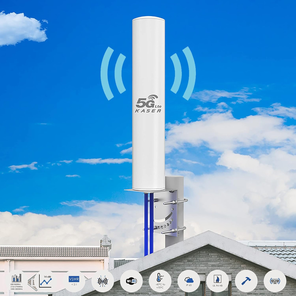 Антена зовнішня 5G 4G LTE Kaser K5GOMNI