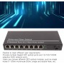 Медіаконвертер POE Gigabit Fiber Ethernet, Перемикач волоконно-оптичний 1 порт SFP+8POE UTP