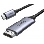 Кабель 2 метри Ugreen USB Type-C to HDMI 2.0  4K@60Hz