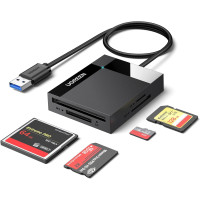 Мощный кардридер UGREEN 4 в 1 USB 3.0 Adapter Hub 5Gbps