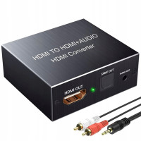HDMI Audio Разветвитель Adapter ROOFULL 4K HDMI, HDMI Конвертер, экстрактор
