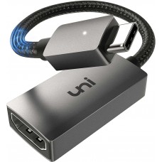 Кабель мультимедійний 0,9 м. Адаптер UNI USB-C  to HDMI Cable 4K 30Hz.  для Apple MacBook 