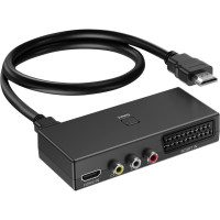 Переключатель HDMI 3 в 1, Конвертер AIFHDAUF Scart в HDMI, конвертер RCA в HDMI,