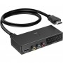 Перемикач HDMI 3 в 1, Конвертер AIFHDAUF Scart у HDMI, конвертер RCA у HDMI, 