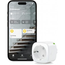 Розумна Bluetooth розетка Elgato Eve Energy (Matter) Alexa, Google Home, Apple HomeKit,