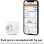 Розумна Bluetooth розетка Elgato Eve Energy (Matter) Alexa, Google Home, Apple HomeKit,