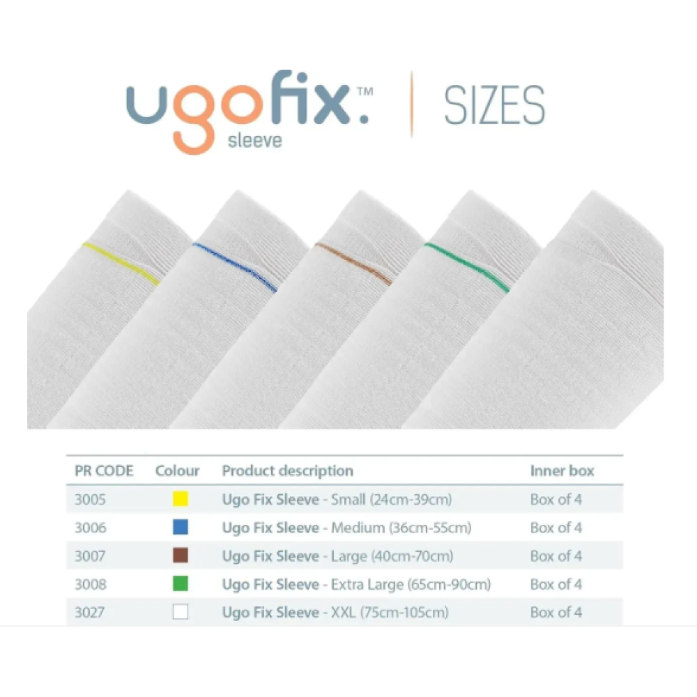 Тримач для катетерного мішка на ногу Ugo Fix Sleeve 4 шт