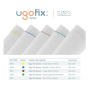 Тримач для катетерного мішка на ногу Ugo Fix Sleeve 4 шт