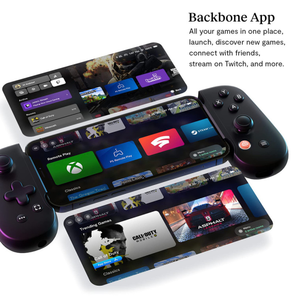 Геймпад Backbone One для iPhone - розъем Lightning
