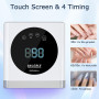  UV LED лампа для ногтей NAILGIRLS 150Wс дисплеем и таймером