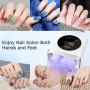  UV LED лампа для ногтей NAILGIRLS 150Wс дисплеем и таймером