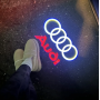 Подсветка дверей авто с логотипом Audi 4 шт (на 4 двери)
