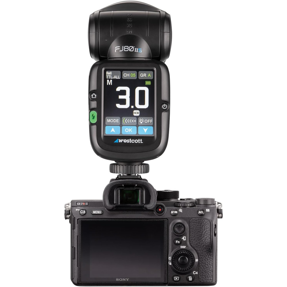 Спалах для камери WESTCOTT FJ80 II M з адаптером для камер Sony