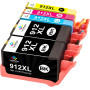 Картриджи Print Expert 912XL совместимы с HP OfficeJet Pro 8010–8025 комплект 4 шт