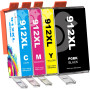 Картриджи Print Expert 912XL совместимы с HP OfficeJet Pro 8010–8025 комплект 4 шт