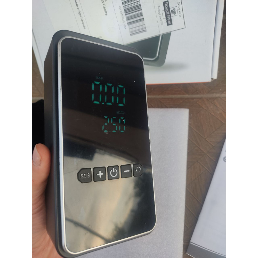 Портативный автомобильный компрессор IPflin 150PSI, 6000mAh