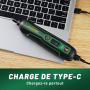 Аккумуляторная отвертка ALEAPOW модель O1 Pro, 3,6 В 5 Нм + 20 бит в комплекте, TYPE-C