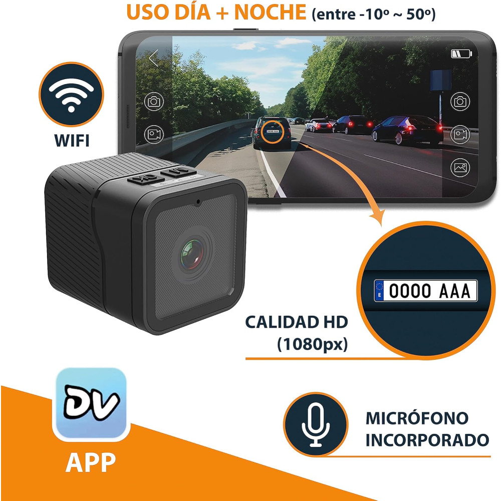 Екшн камера Wi-Fi Full-HD 1080P з нічним баченням