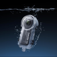 Водонепроницаемый Аквабокс чехол для Insta 360 X4 (аналоговый)