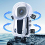 Водонепроницаемый Аквабокс чехол для Insta 360 X4 (аналоговый)