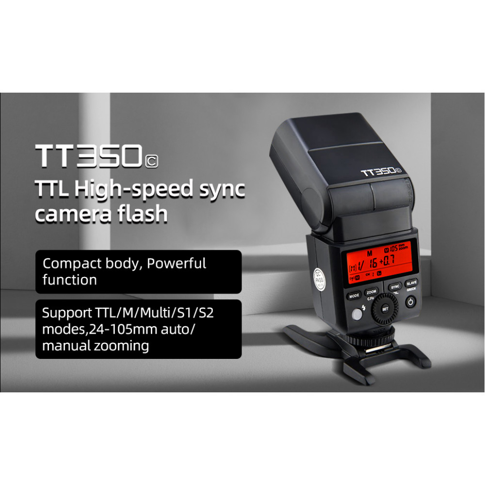 Вспышка Godox TT350C Mini Thinklite TTL для Canon (TT350C)