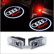 LED Підсвічування дверей з логотипом авто Audi (Ауді)